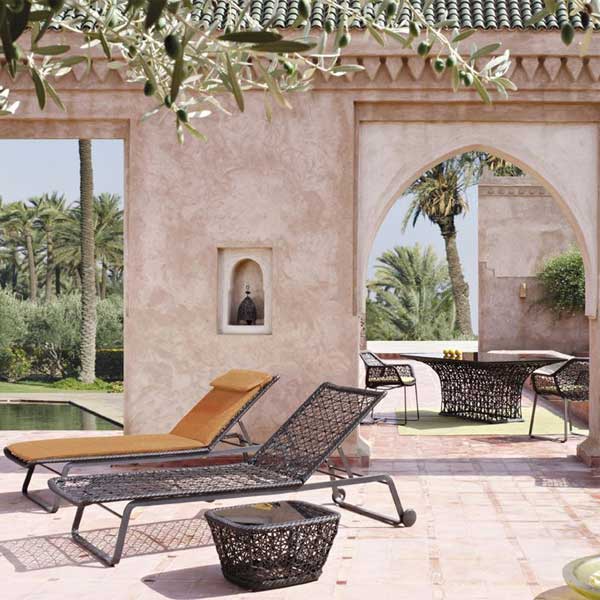 Outdoor Wicker Sun Lounger - Ketlan