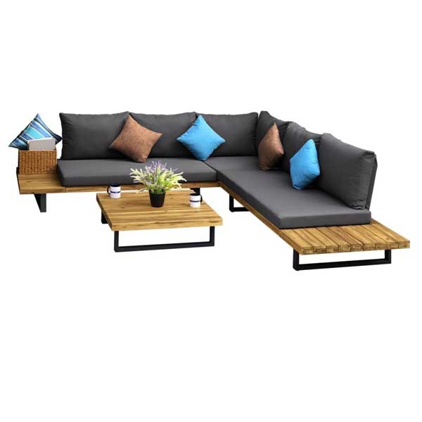 Outdoor Wood & Aluminum - Sofa Set - Serbia