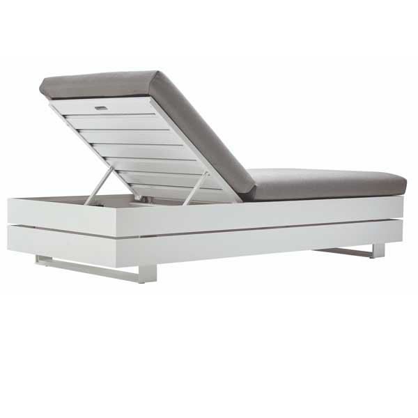 Outdoor Wood & Aluminum - Sun Lounger - Pandora