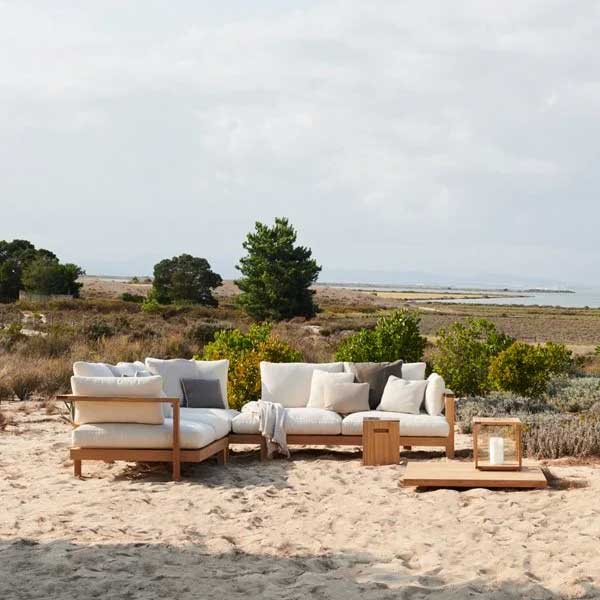 Outdoor Wood - Sofa Set - Alison