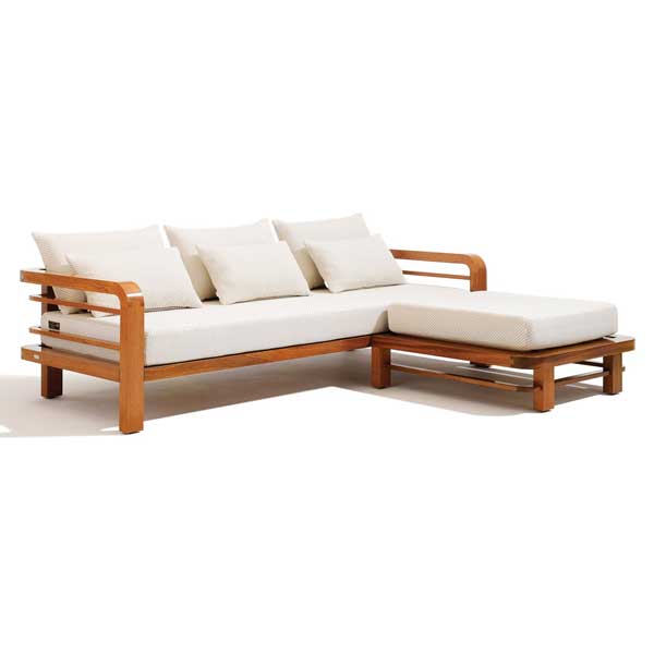 Outdoor Wood - Sofa Set - Bellagio