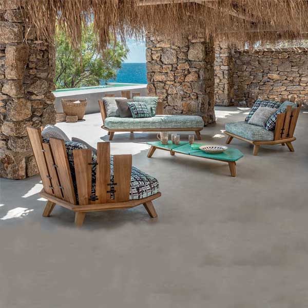 Outdoor Wood - Sofa Set - Brazil