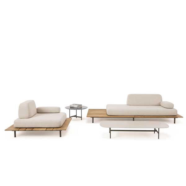 Outdoor Wood - Sofa Set - Calypso 