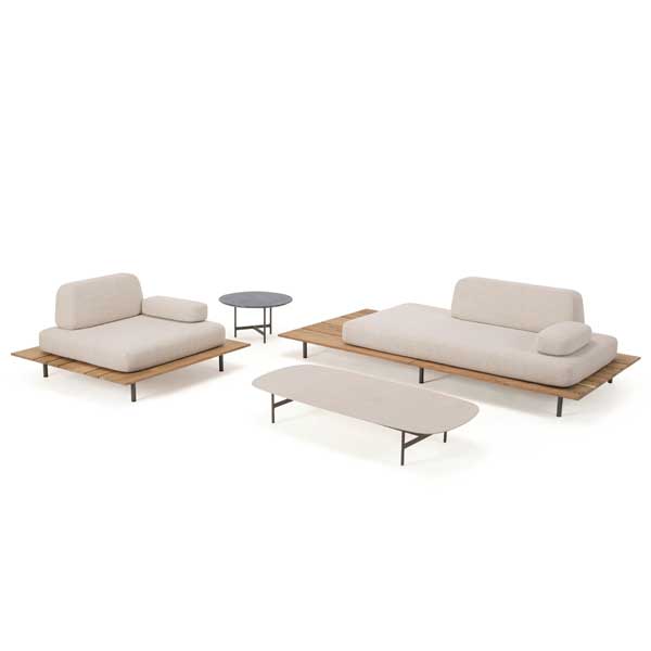 Outdoor Wood - Sofa Set - Calypso