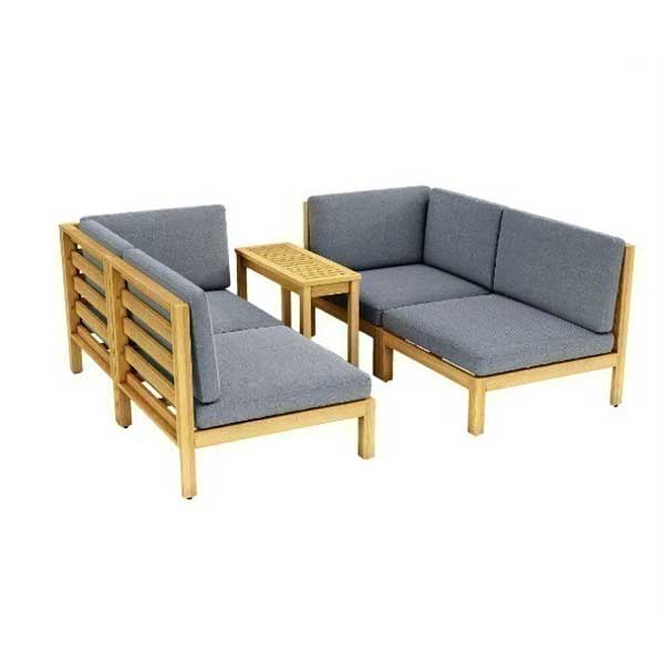 Outdoor Wood - Sofa Set - Hausa 