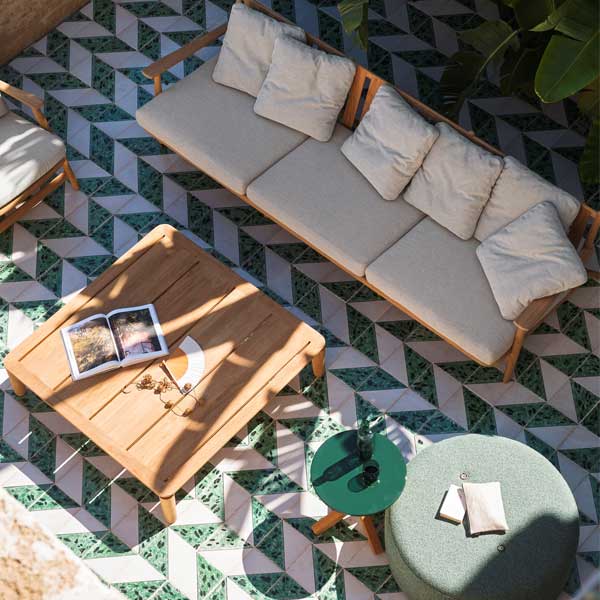 Outdoor Wood - Sofa Set - Levante