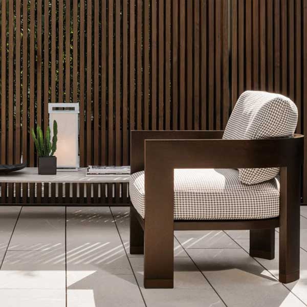 Outdoor Wood - Sofa Set - Oak Prime