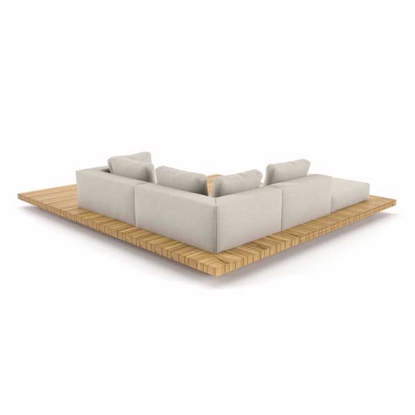 Outdoor Wood - Sofa Set - Plateau