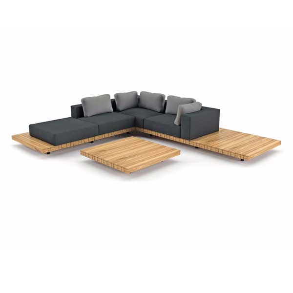 Outdoor Wood - Sofa Set - Plateau