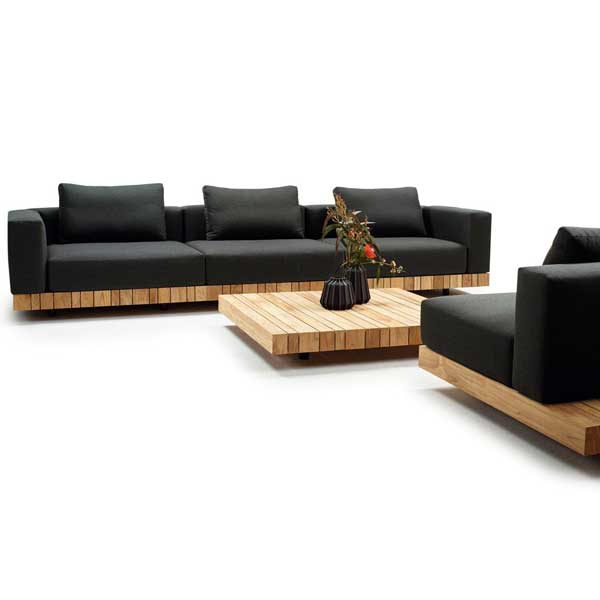 Outdoor Wood - Sofa Set - Plateau