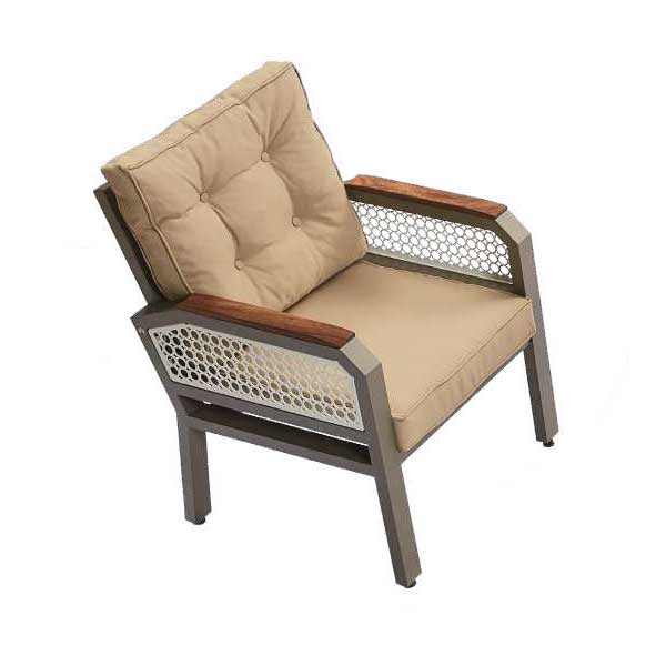 Outdoor Wood & Aluminum - Sofa Set - Arese