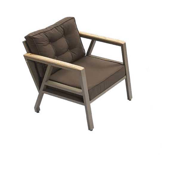 Outdoor Wood & Aluminum - Sofa Set - Kral