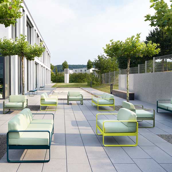 Outdoor Wood & Steel - Sofa Set - Bellevie