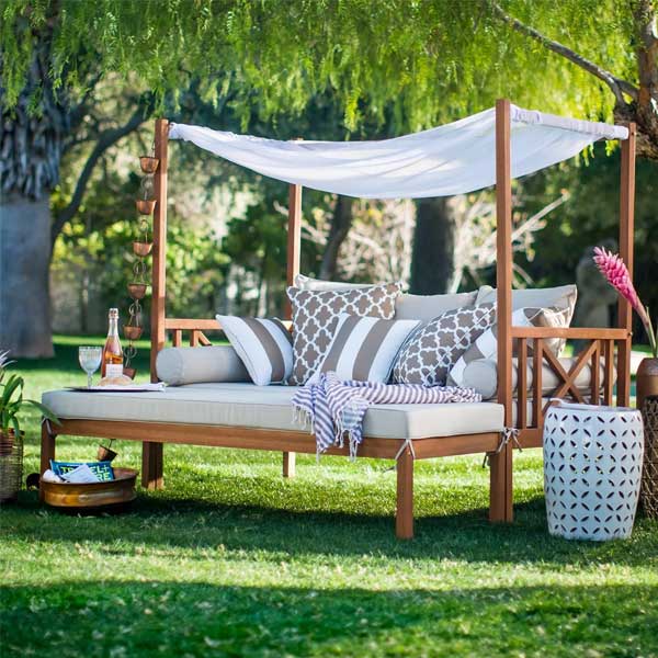 Outdoor Wooden - Daybed - Tangy