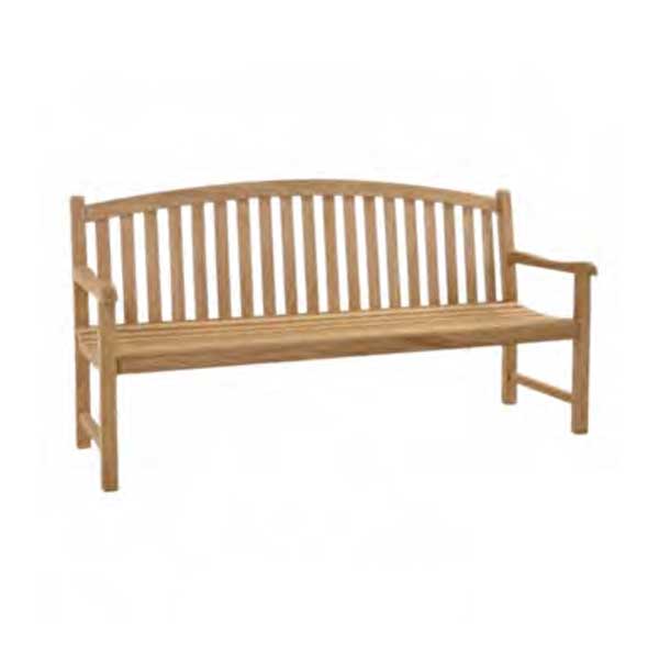 Outdoor Wooden Garden Bench - Riserum