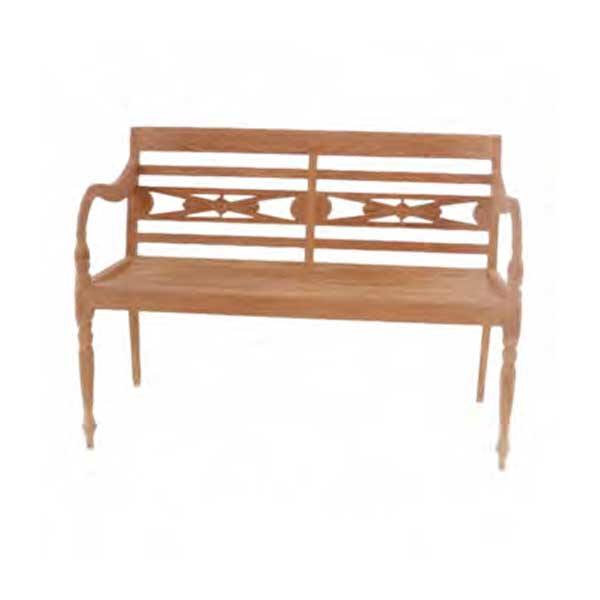 Outdoor Wooden Garden Bench - Argo