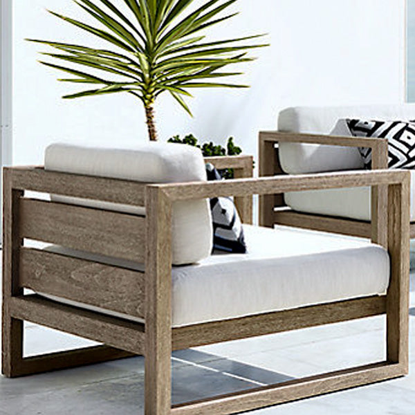 Outdoor Wood - Sofa Set - Red Alder