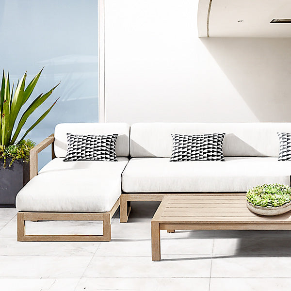 Outdoor Wood - Sofa Set - Red Alder