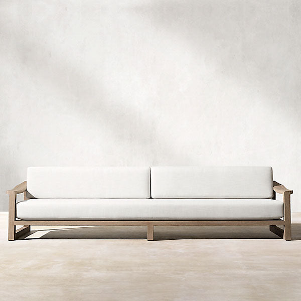 Outdoor Wood - Sofa Set - Granadillo for Patio, Garden & Terrace