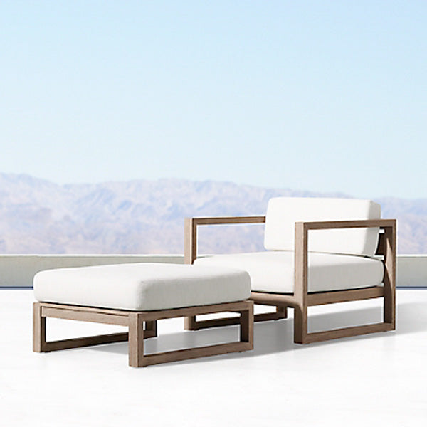 Outdoor Wood - Sofa Set - Red Alder