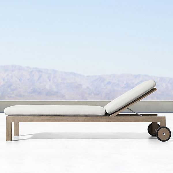 Outdoor Wooden - Sun Lounger - Gregarium