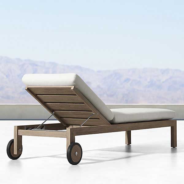 Outdoor Wooden - Sun Lounger - Gregarium