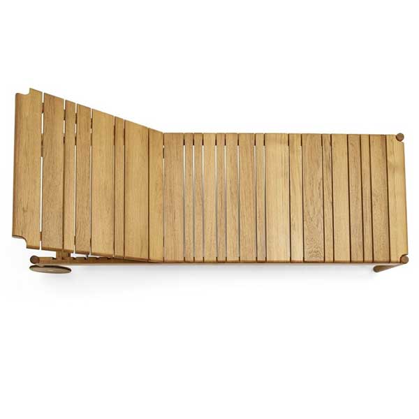 Outdoor Wooden - Sun Lounger - Alessan