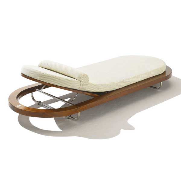 Outdoor Wood & Steel - Sun Lounger - Bellagio