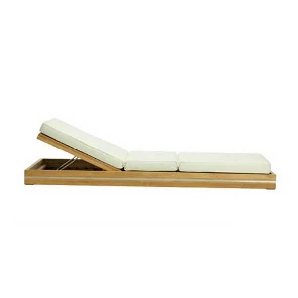 Outdoor Wooden - Sun Lounger - Essenza