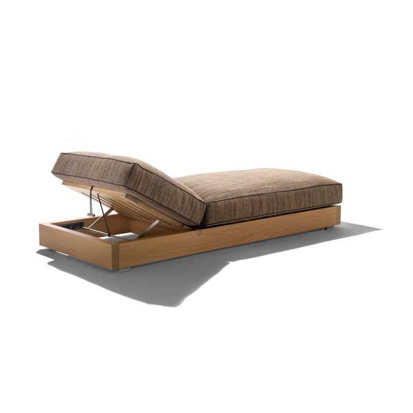 Outdoor Wooden - Sun Lounger - Hampton