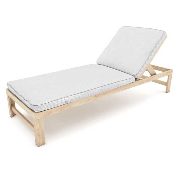 Outdoor Wooden - Sun Lounger - Syndrome