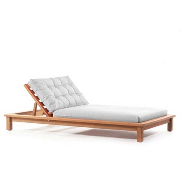 Outdoor Wooden - Sun Lounger - Vera 120