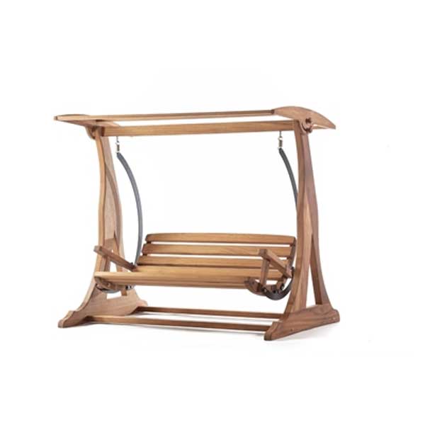 Outdoor Wooden Two Seater Swing- Mira