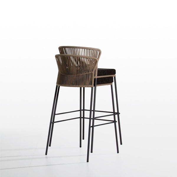 Outdoor Braided, Rope & Cord Bar Chair - Elegante