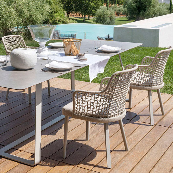 Outdoor Braided & Rope Coffee Set - Campana