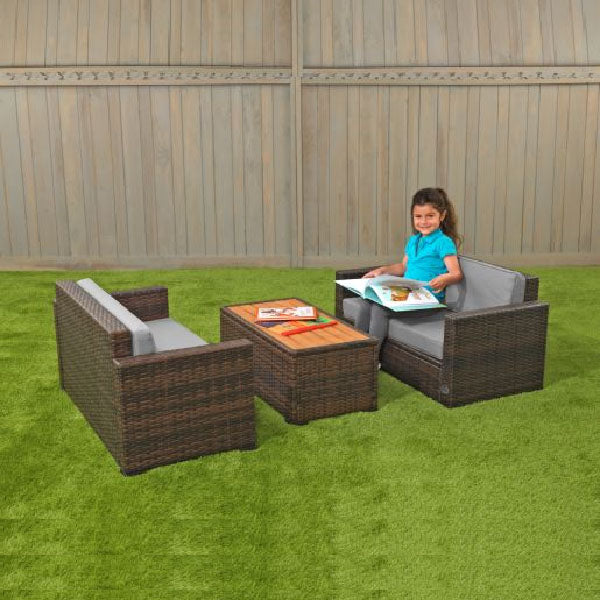 Outdoor Kids Furniture - Wicker Sofa for Children- Unico