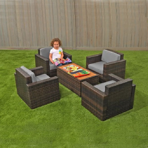 Outdoor Kids Furniture - Wicker Sofa for Children- Unico