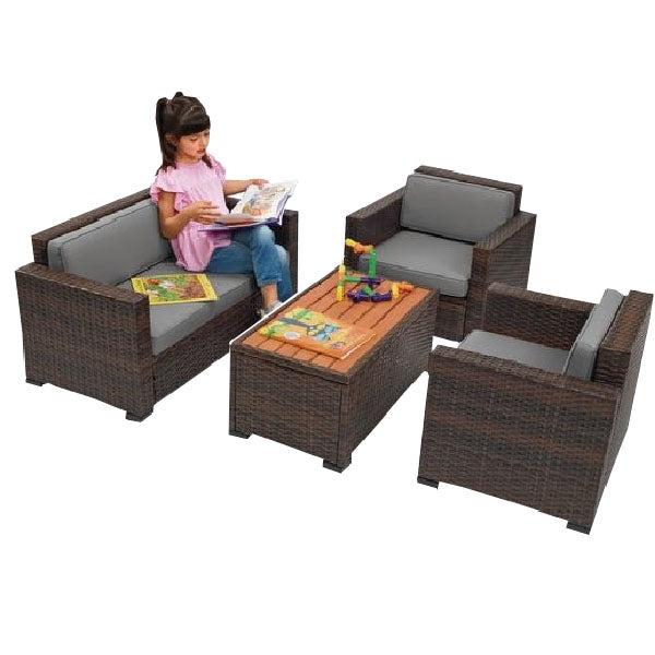 Outdoor Kids Furniture - Wicker Sofa for Children- Unico