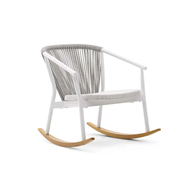 Outdoor Braid And Rope Rocking Chairs - Elegente