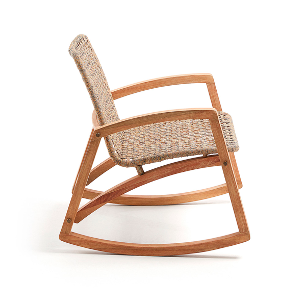 Outdoor Furniture Braid And Rope Rocking Chairs - Mason