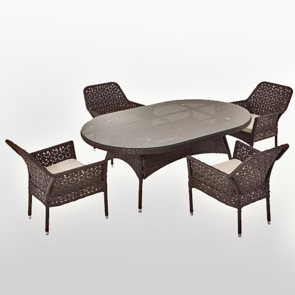 Outdoor Wicker Garden Set - Orbit