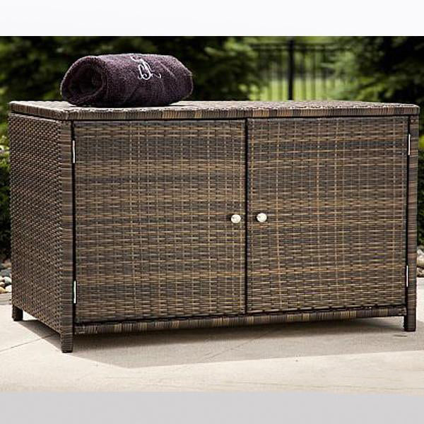 Outdoor Wicker Cabinet - Ocean