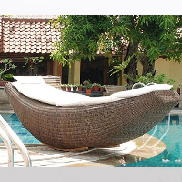 Outdoor Furniture Wicker Rocking Day Bed - Polo