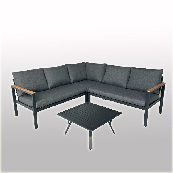 Outdoor Wood & Aluminium - Sofa Set - Willow