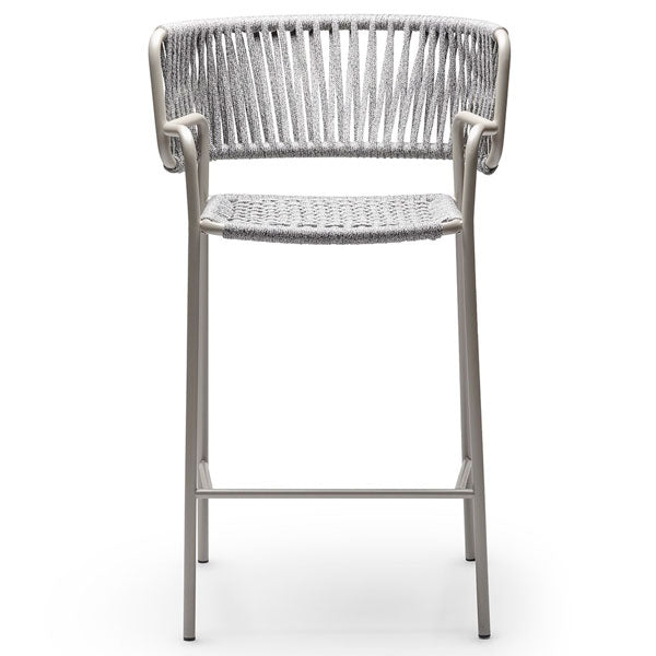 Outdoor Braided, Rope & Cord Bar Chair - Otis
