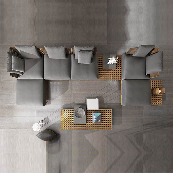 Outdoor Furniture -Wicker Sofa Set - HexaDot