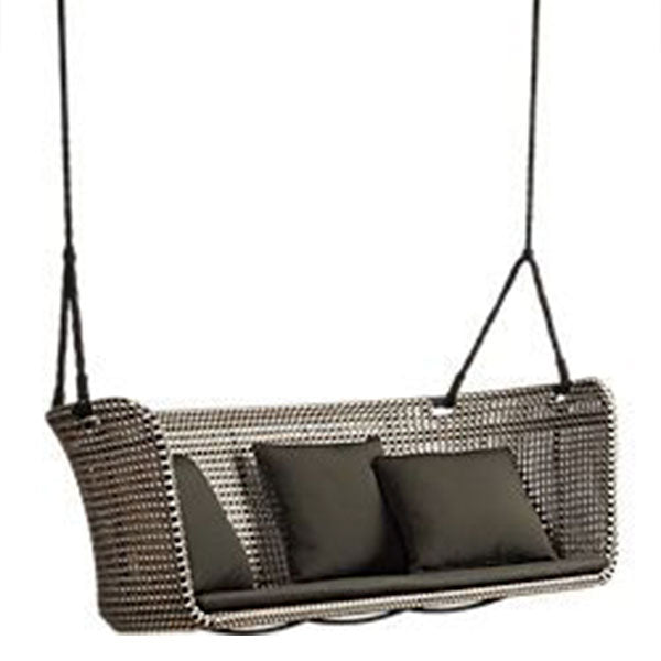 Outdoor  Wicker Swing - oscillation