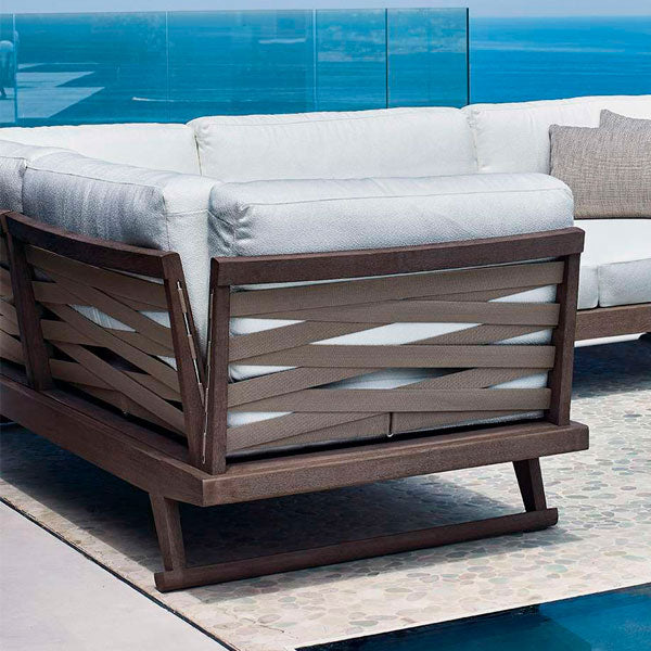  Outdoor Wood - Sofa Set - Madera