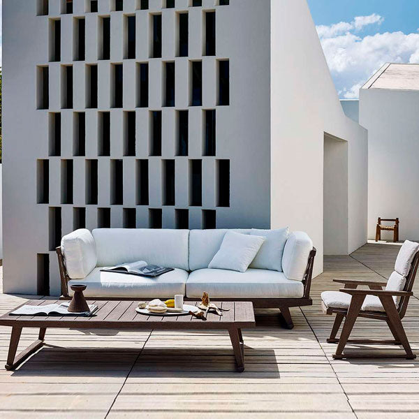  Outdoor Wood - Sofa Set - Madera