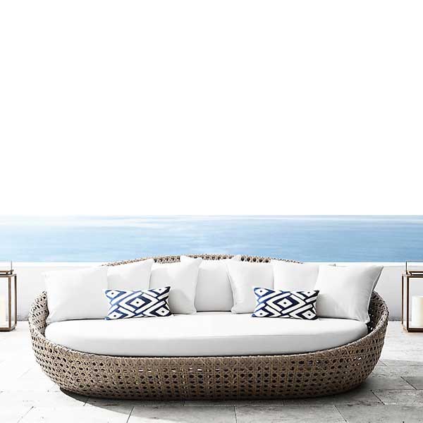 Outdoor wicker-garden-patio-allweather-Canopy-bed-Daybed-Luxox-Leaba-L-OWL-DB-020_grande_ Outdoor Wicker - Day Bed - Leaba